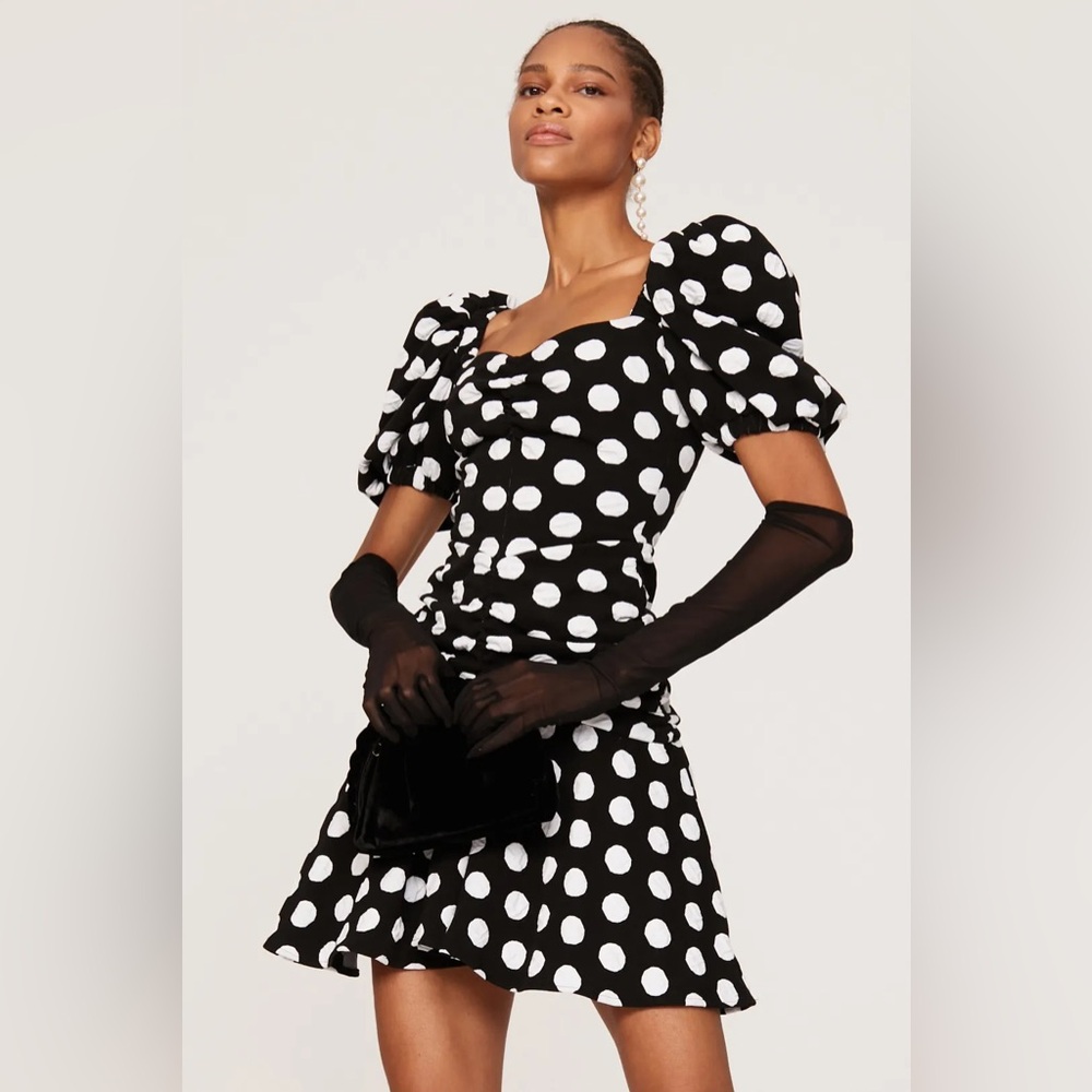 Autumn Adeigbo Bianca Dress Polka Dot